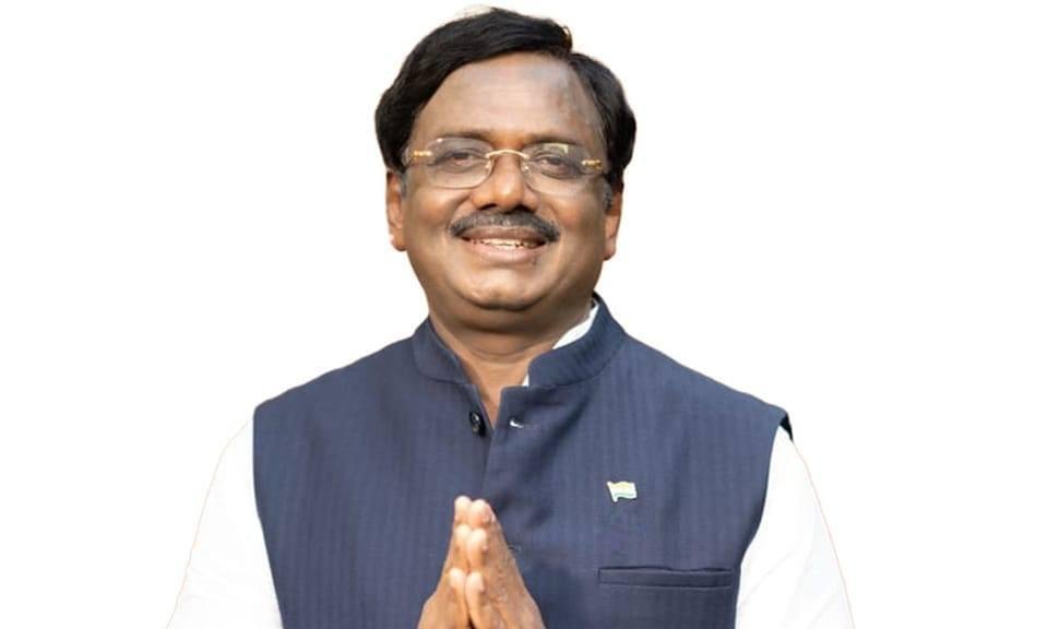 Telangana Minister Vivek Venkataswamy highlighting government education initiatives