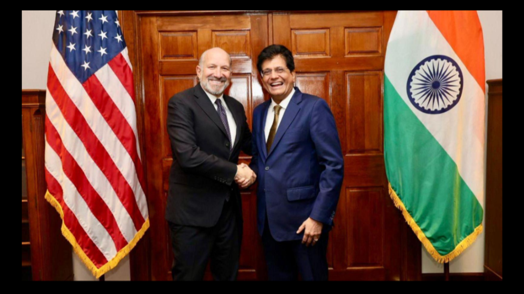 Union Commerce and Industry Minister Piyush Goyal ahead of his US visit for India-US trade talks